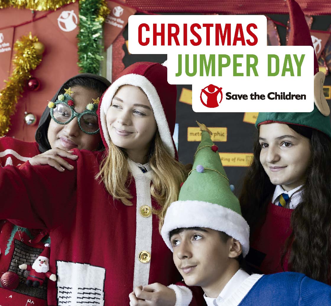 Christmas Jumper Day save the children