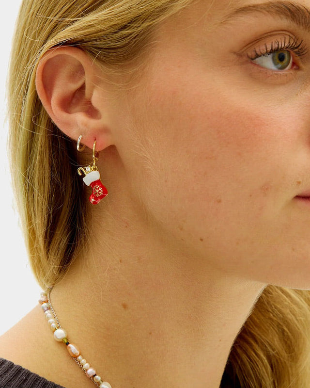 Christmas Stocking Christmas Earrings