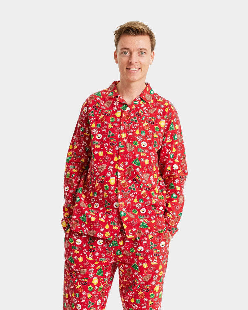 Christmas Dream Red Christmas pajama for Men