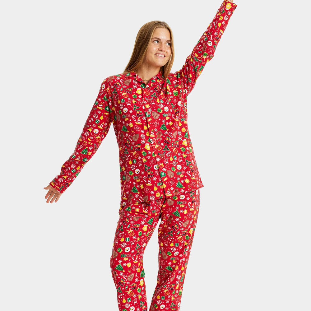 Christmas Dream Red Christmas pajama for Women and Men