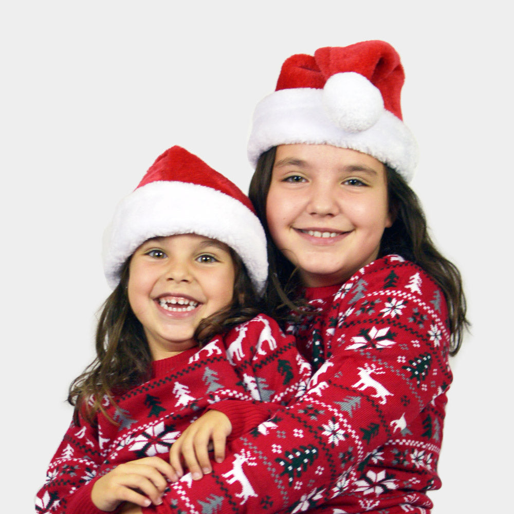 Christmas Deluxe Santa Hat Children