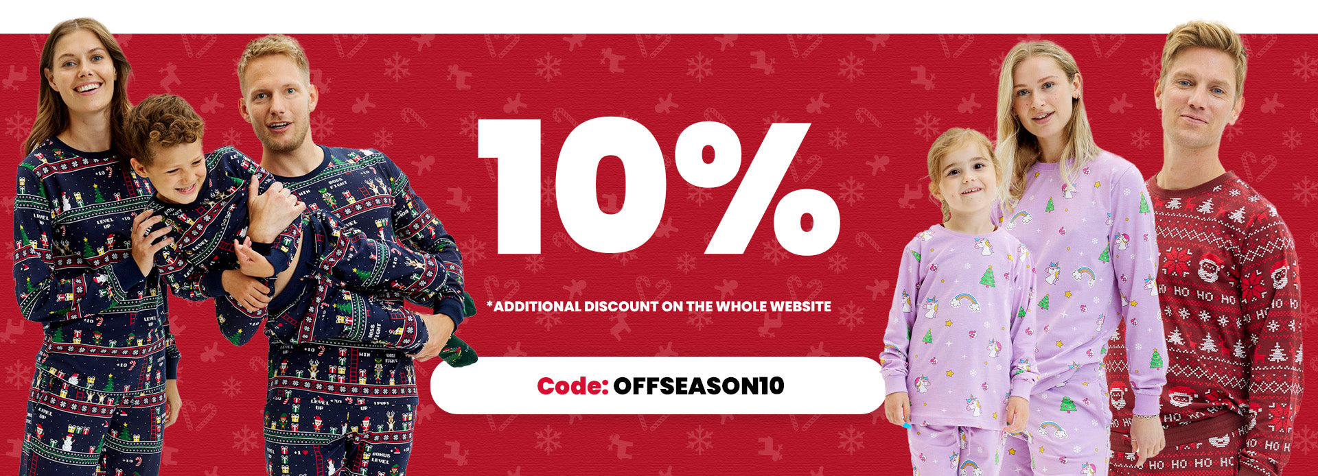 Christmas Pajama discount off season