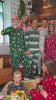 Family Red Green and Blue Christmas Pajama