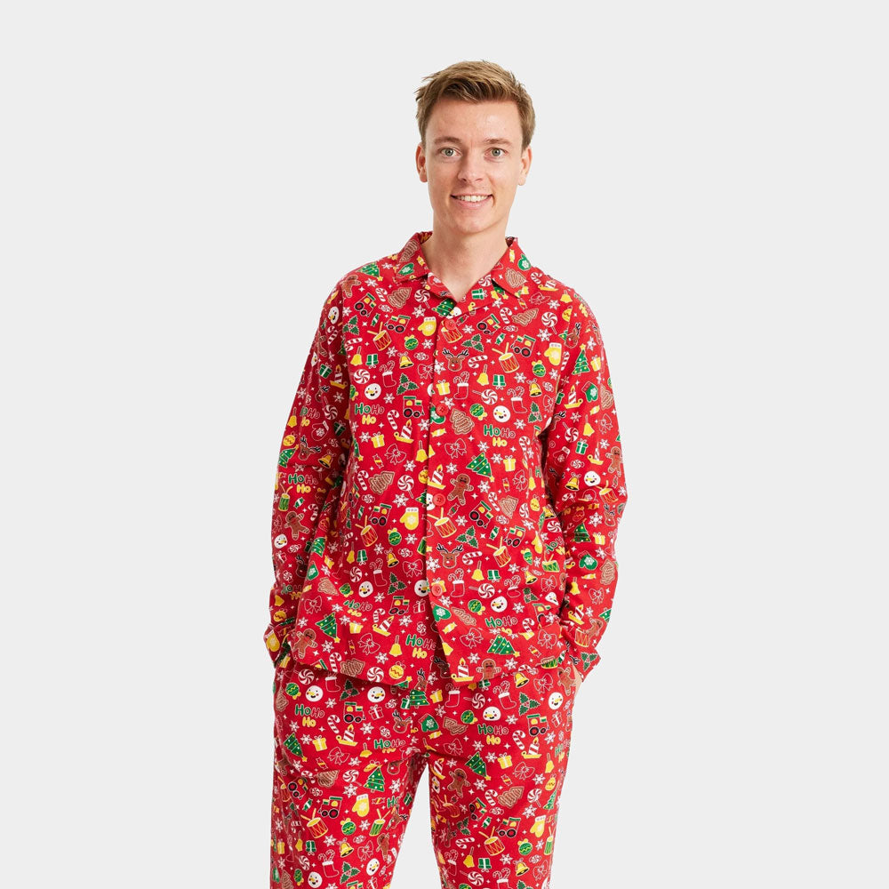 Christmas Dream Red Christmas pajama for Men