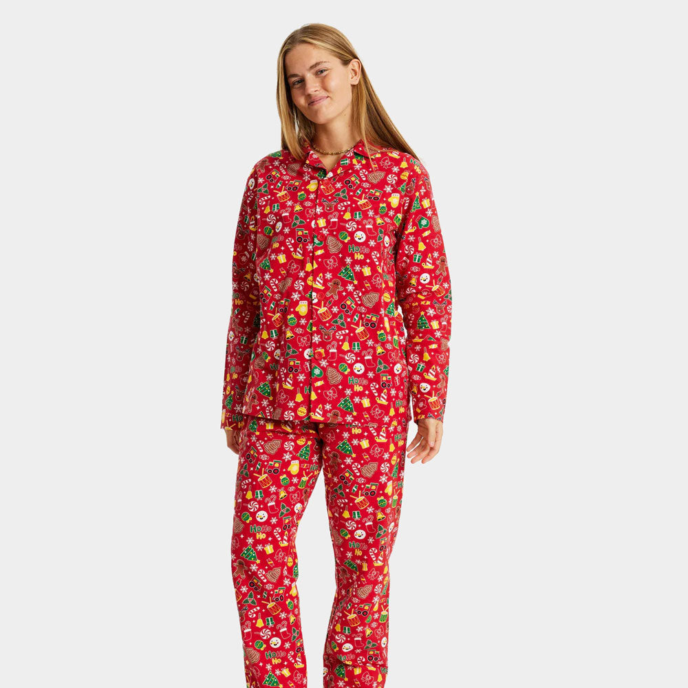 Christmas Dream Red Christmas pajama for Women 
