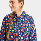 Womens Christmas Dream Blue Christmas pajama